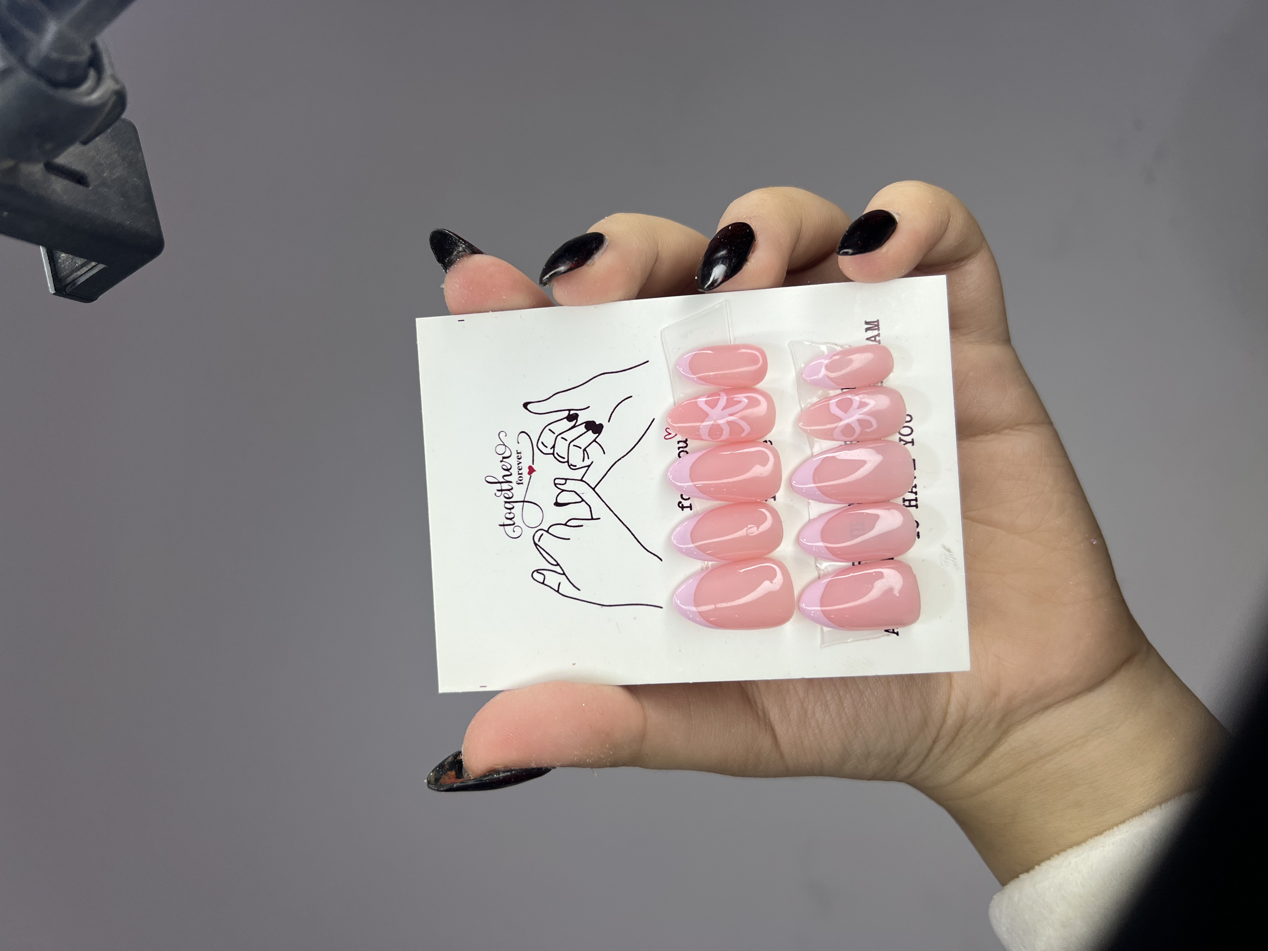 Milky pink nails💗
